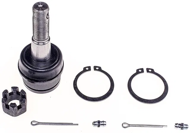 B8412 – DORMAN Ball Joint, OE Replacement Non-Adjustable With Zerk Fitting/ Cotter Pin/ Snap Ring And Castle Nut